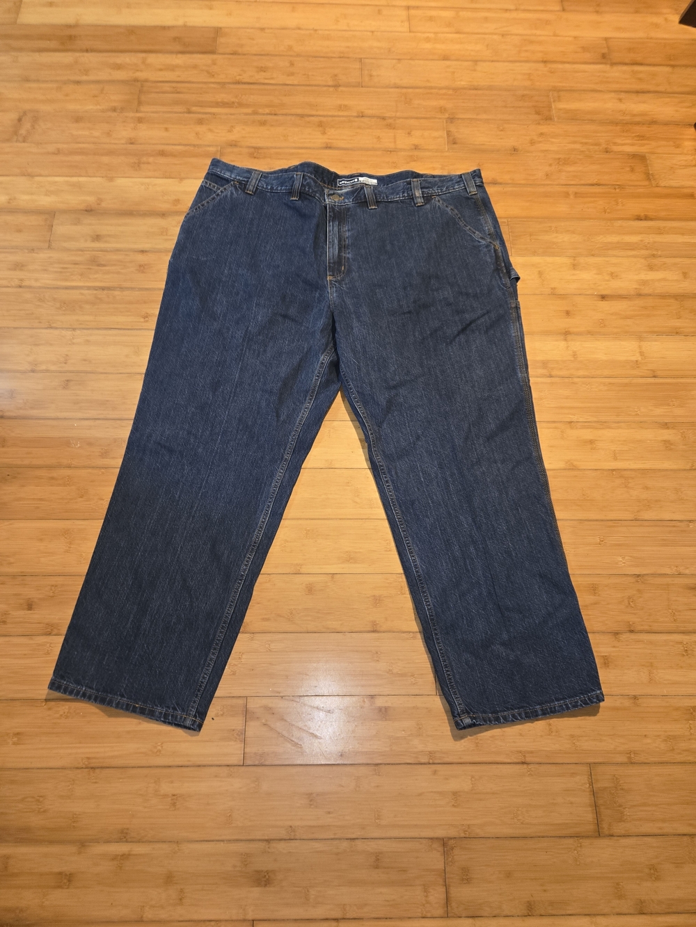 Carhartt Loose Fit Utility Jeans Mens Sz 48 x 30 Medium Wash Carpenter